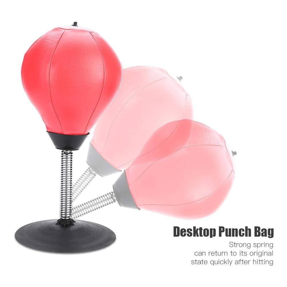 Premium Desktop Punching Bag for Stress Relief & Wellness I Half Price Clearance Sale