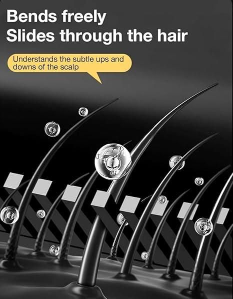 2 in 1 Imported Hair & Beard Dye Stick with Comb, Quick Gray Coverage, Long Lasting Hair Coloring Stick
