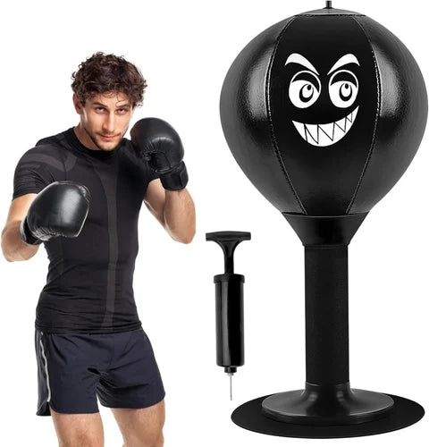 Premium Desktop Punching Bag for Stress Relief & Wellness I Half Price Clearance Sale