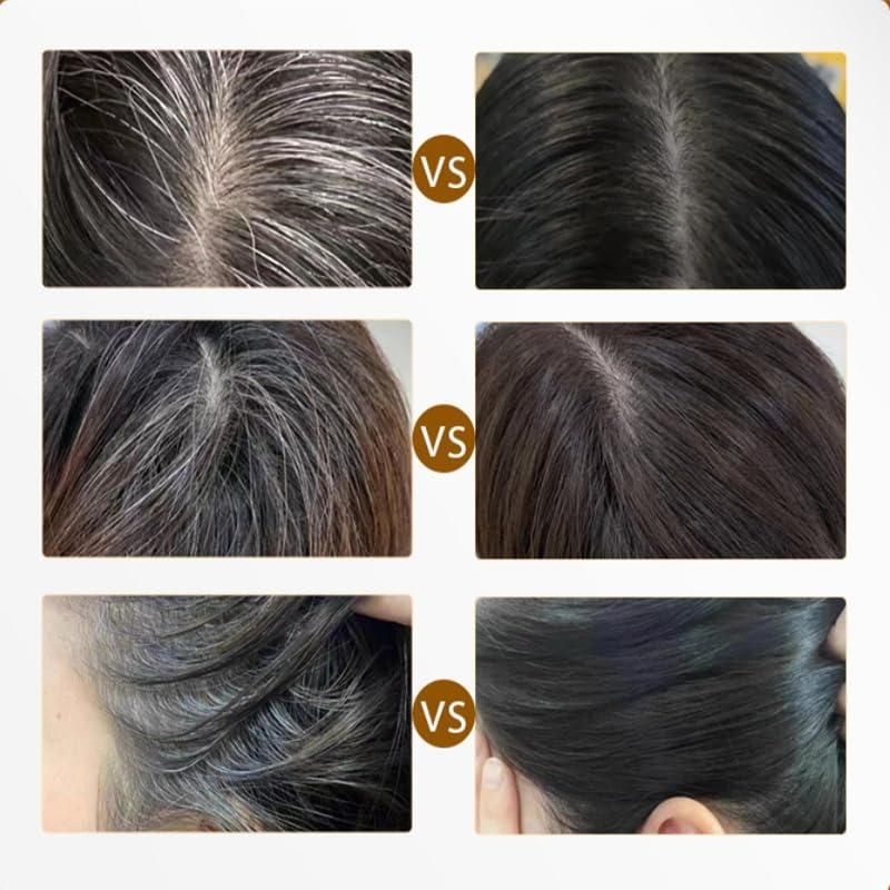 2 in 1 Imported Hair & Beard Dye Stick with Comb, Quick Gray Coverage, Long Lasting Hair Coloring Stick