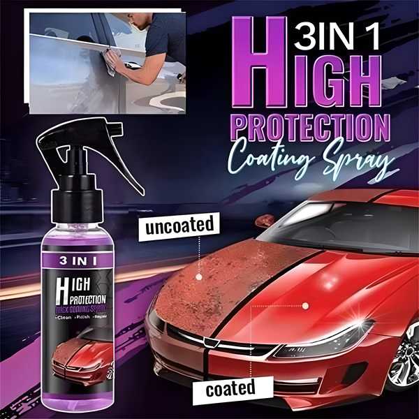 3 in 1 Premium Protection Coating Spray - Diwali Special (Pack Of 2)