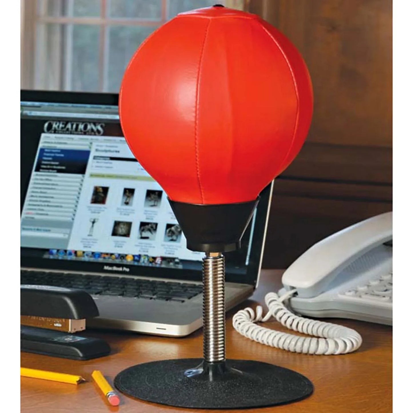Premium Desktop Punching Bag for Stress Relief & Wellness I Half Price Clearance Sale