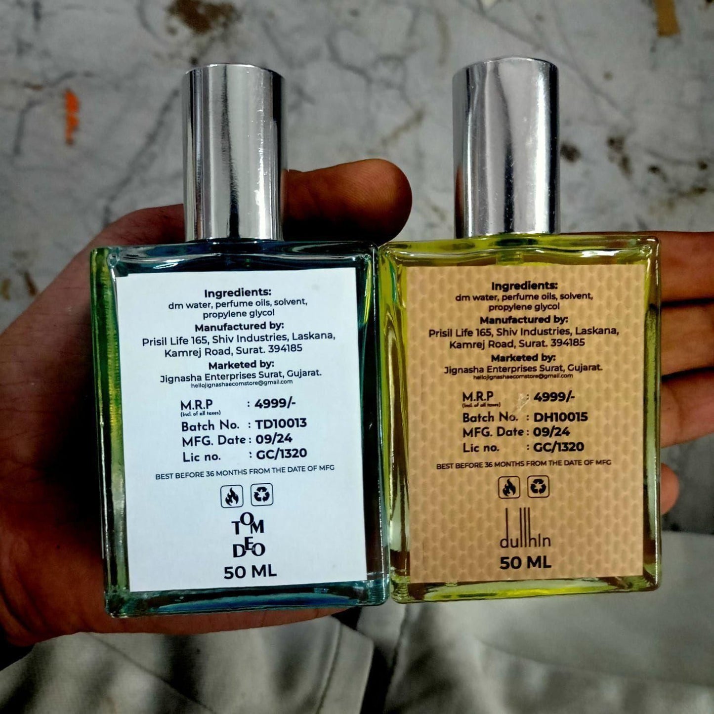 Dullhin LONDON & Tom Deo Luxurious Perfume Combo – Pack of 2 (Diwali Special)