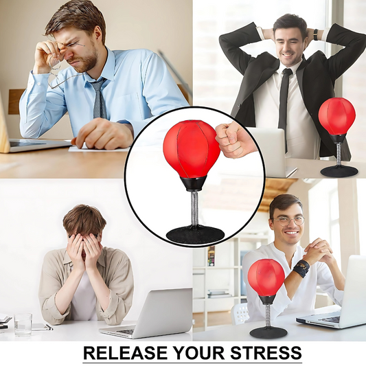 Premium Desktop Punching Bag for Stress Relief & Wellness I Half Price Clearance Sale